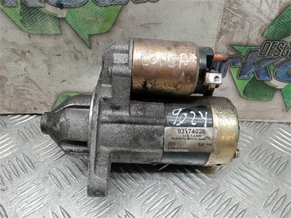 MOTOR ARRANQUE Opel Corsa 1.7 DTI C (75CV) (2000 2009) (55 KW) - 32867 / Y17DT