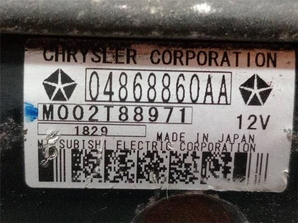 MOTOR ARRANQUE Chrysler Voyager 2.8 CRD GRAND (RG) (2001-2008) 150CV (110 KW) - 32871 / D5 O VM28