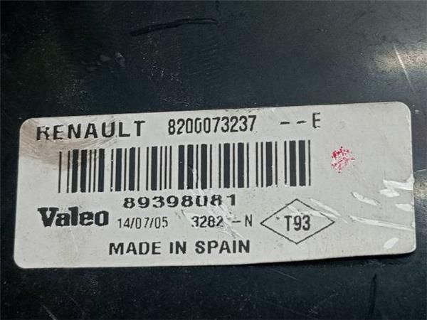 PILOTO TRA. DCHO. Renault Megane 1.5 DCI II (101CV) (2003 2008) (74 KW) - 32875 / K9K F7