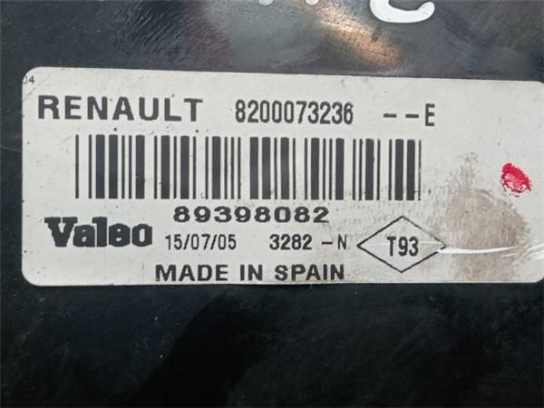 PILOTO TRA. IZDO. Renault Megane 1.5 DCI II (101CV) (2003 2008) (74 KW) - 32876 / K9K F7