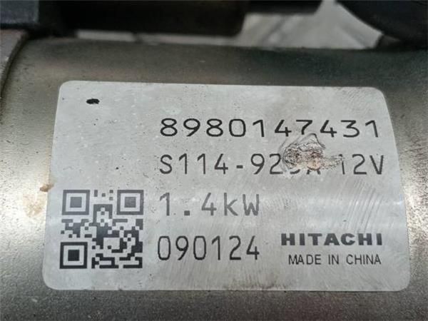 MOTOR ARRANQUE Opel Astra 1.7 CDTI H (110CV) (2007 2014) (81 KW) - 32903 / Z17DTR