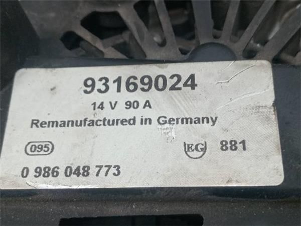 ALTERNADOR Opel Corsa 1.3 CDTI C (70CV) (2003 2009) (51 KW) - 32975 / Z13DT
