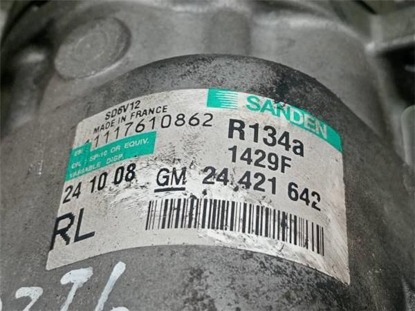 COMPRESOR AIRE ACOND. Opel Meriva 1.7 CDTI A 100CV) (2003 2010) (74 KW) - 32982 / Z17DTH