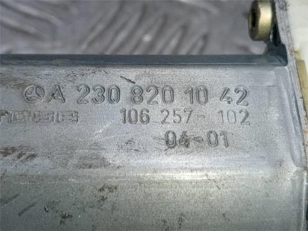 MOTOR ELEVALUNAS DEL. IZDO. Mercedes CLK 270 2.7 CDI (W209) 170CV (2002-2009) (125 KW) - 33020 / 612967