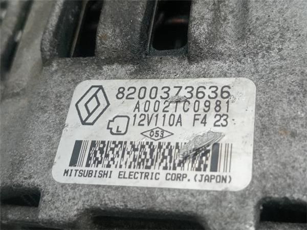 ALTERNADOR Renault Kangoo 1.5 CDI (90CV) (2009 2022) (48 KW) - 33134 / K9K700