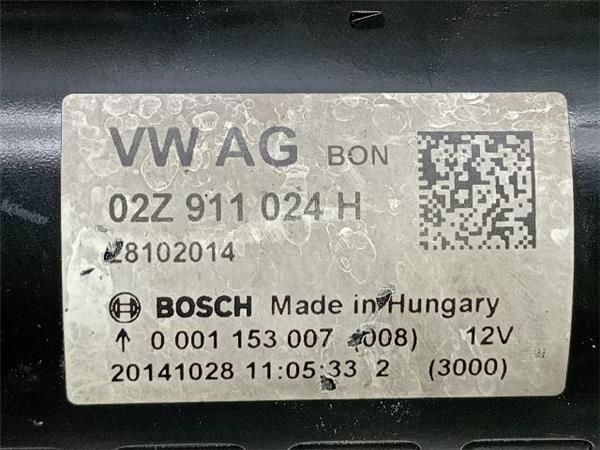 MOTOR ARRANQUE Seat Altea 1.6 TDI XL (5P5) 105CV (2009-2015) (77 KW) - 33161 / CAY