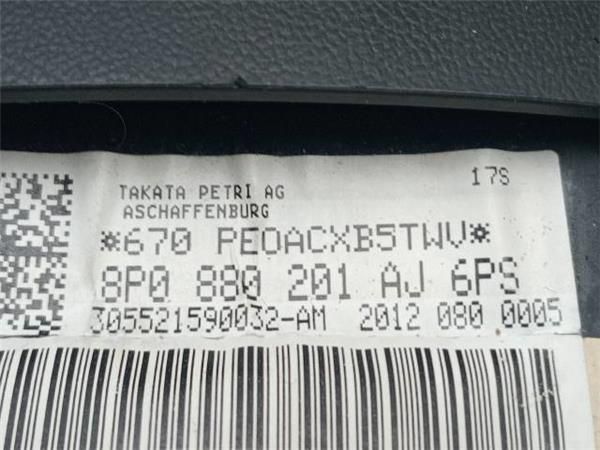 AIRBAG SALPICADERO Audi A3 2.0 TDI SPORTBACK Q. (8PA) 140CV (05-13) (103 KW) - 33249 / BKD