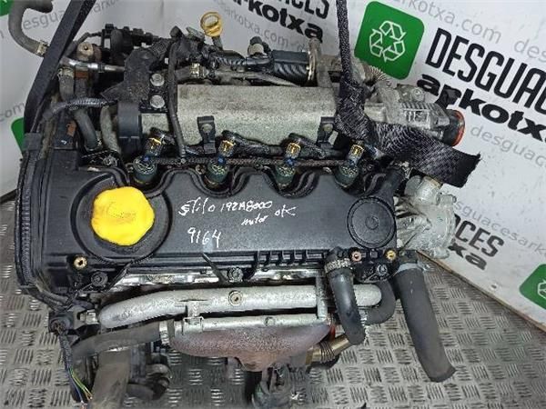 MOTOR COMPLETO Fiat Stilo 1.9 JTD MULTIJET (120CV) (2005 2008) (88 KW) - 33284 / 192A8000
