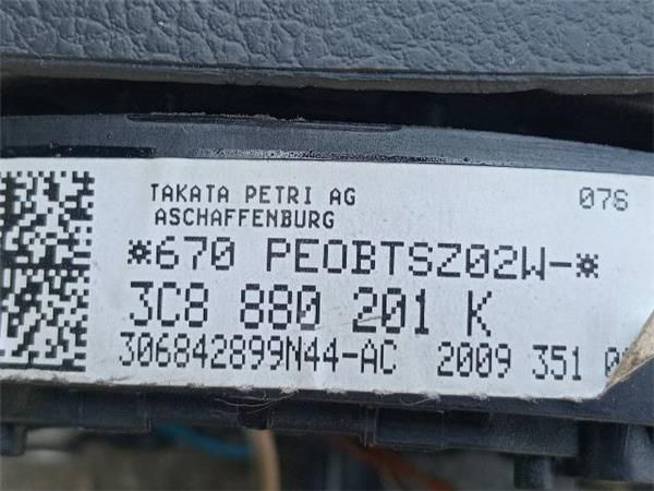 KIT AIRBAG Volkswagen Passat 1.8 TSI VARIANT (3C5) 160CV (2007-2010) (118 KW) - 33289 / CDA