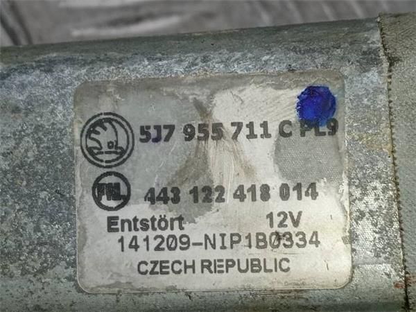 MOTOR LIMPIAPARABRISAS TRA. Skoda Superb 2.0 TDI II 140CV 16V (2009-2015) (103 KW) - 33357 / CFF