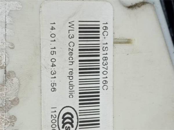CERRADURA PUERTA DEL. DCHA. Skoda Superb 2.0 TDI II 140CV 16V (2009-2015) (103 KW) - 33359 / CFF
