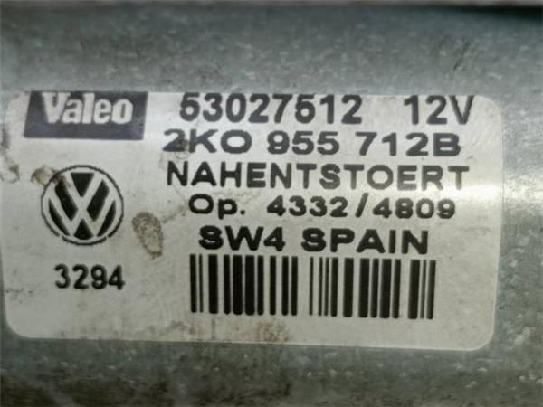 MOTOR LIMPIAPARABRISAS TRA. Volkswagen Caddy 2.0 SDI III (2K) 70CV (2004-2010) (51 KW) - 33376 / BDJ