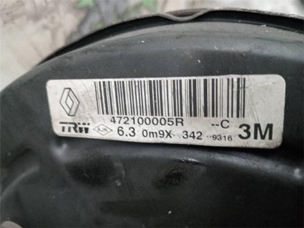 SERVOFRENO Renault Megane 1.5 DCI III (BZ) 90CV (2008-2015) (66 KW) - 33383 / K9KH8