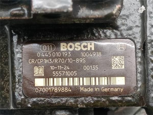 BOMBA INYECTORA Opel Insignia 2.0 CDTI SPORTS TOURER 131CV (2008-2015) (96 KW) - 33478 / A20DTH