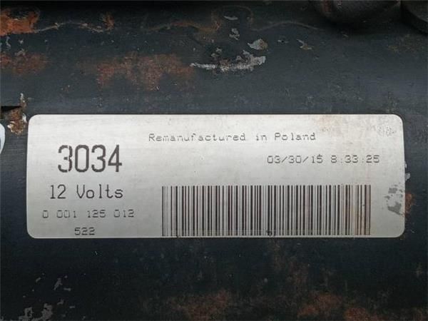 MOTOR ARRANQUE Volkswagen Golf 1.9 TDI IV (90CV) (1997 2004) (66 KW) - 33542 / ALH