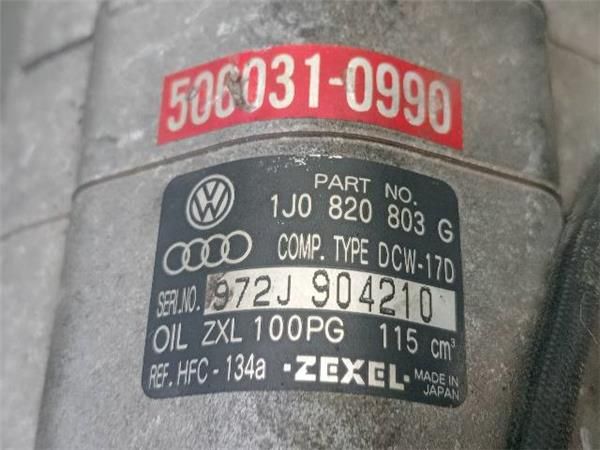COMPRESOR AIRE ACOND. Audi A3 1.6 G (101CV) (1996 2003) (74 KW) - 33560 / AKL