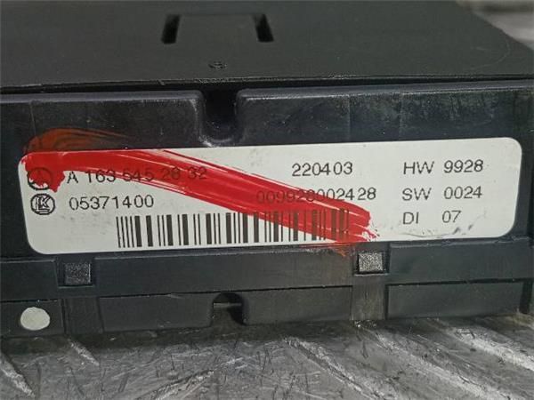 MODULO CONFORT Mercedes Ml 270 2.7 CDI I (W163) 4X4 163CV (1999-2005) (120 KW) - 33640 / 612963