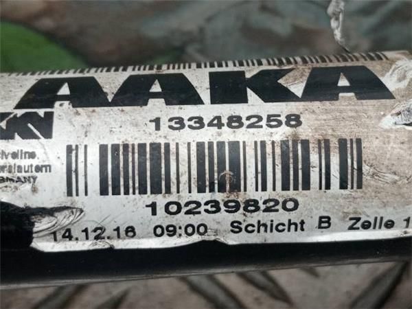 TRANSMISION DEL. IZDA. Opel Zafira 1.6 CDTI TOURER C (P12) 120CV (14-19) (88 KW) - 33679 / B16DTH OPT. LVL