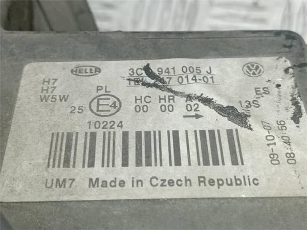 FARO DEL. IZDO. Volkswagen Passat 2.0 TDI VARIANT (3C) 140CV (2005-2010) (103 KW) - 33692 / BKP