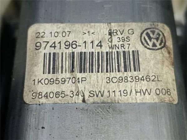 MOTOR ELEVALUNAS TRA. DCHO. Volkswagen Passat 2.0 TDI VARIANT (3C) 140CV (2005-2010) (103 KW) - 33717 / BKP