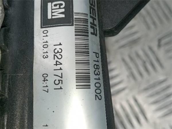 INTERCOOLER Opel Insignia 2.0 CDTI (G09) 140CV (2013-2017) (103 KW) - 33727 / A20DTE OPT LHV
