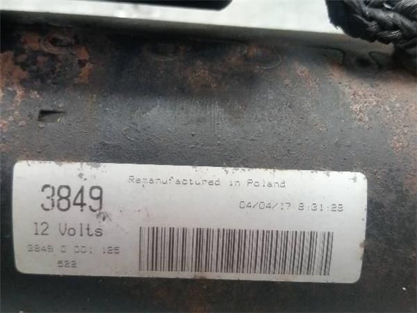 MOTOR ARRANQUE Volkswagen Golf 1.9 TDI III (90CV) (1993 1997) (66 KW) - 33855 / AHU 1Z