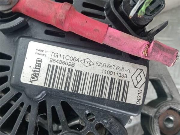 ALTERNADOR Dacia Sandero 1.5 DCI (BS) 86CV (2008-2012) (63 KW) - 33890 / K9K B7