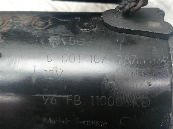 MOTOR ARRANQUE Ford Fiesta 1.2 G IV (75CV) (1995 2002) (55 KW) - 33907 / DHC