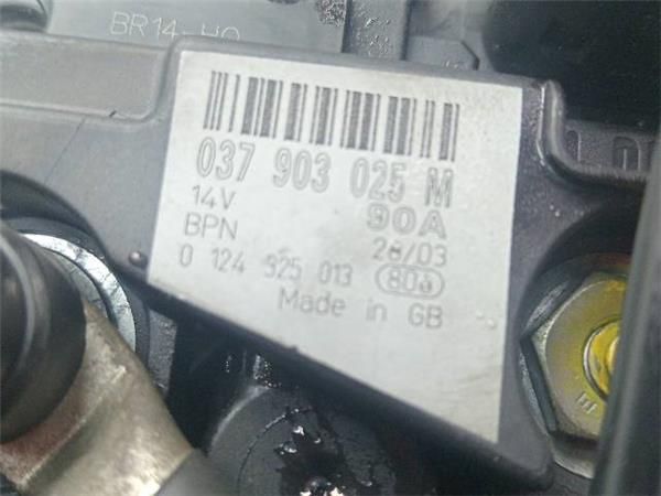ALTERNADOR Seat Ibiza 1.4 G III (6L1) 75CV (2002-2007) (55 KW) - 33912 / BBY