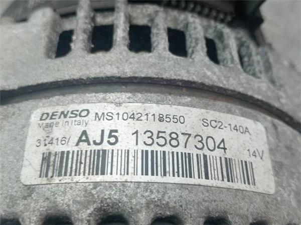 ALTERNADOR Opel Zafira 1.6 CDTI TOURER C (P12) 120CV (14-19) (88 KW) - 33914 / B16DTH OPT. LVL