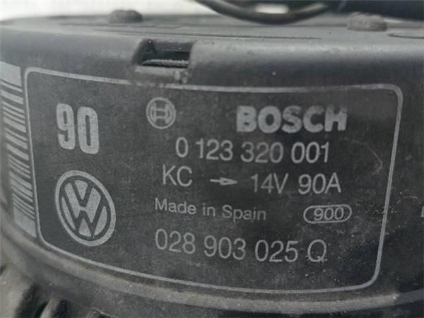 ALTERNADOR Volkswagen Golf 2.0 GTC III (1H1) 116CV (1991-1997) (85 KW) - 33967 / 2E