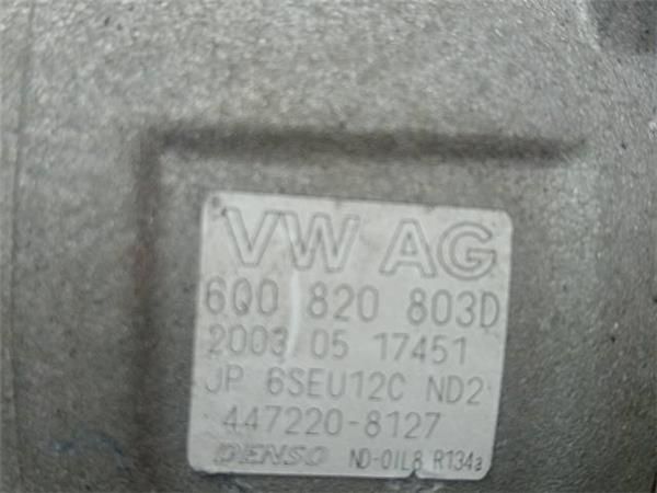 COMPRESOR AIRE ACOND. Seat Ibiza 1.4 G III (6L1) 75CV (2002-2007) (55 KW) - 33975 / BBY