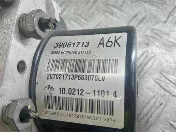 NUCLEO ABS Opel Zafira 1.6 CDTI TOURER C (P12) 120CV (14-19) (88 KW) - 34034 / B16DTH OPT. LVL