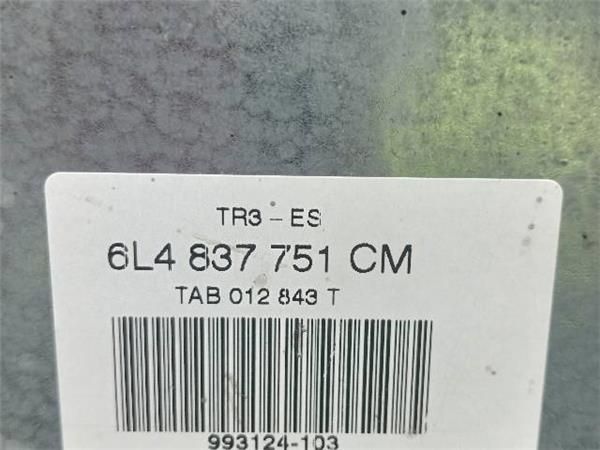 MOTOR ELEVALUNAS DEL. IZDO. Seat Ibiza 1.4 G III (6L1) 75CV (2002-2007) (55 KW) - 34055 / BBY