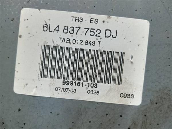 MOTOR ELEVALUNAS DEL. DCHO. Seat Ibiza 1.4 G III (6L1) 75CV (2002-2007) (55 KW) - 34056 / BBY