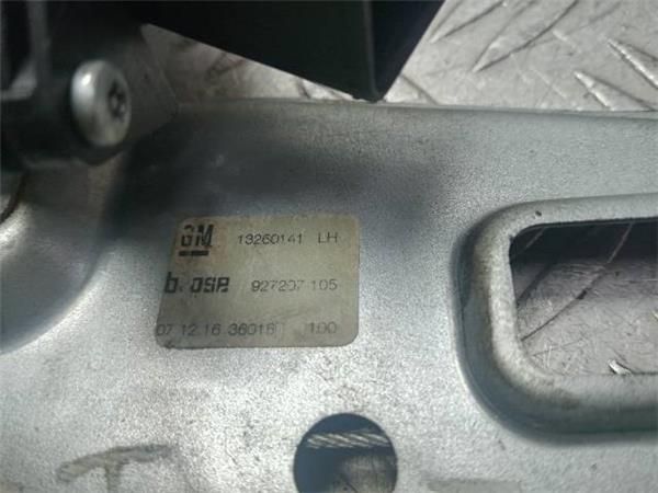 ELEVALUNAS ELECTRICO TRA. IZDO. Opel Zafira 1.6 CDTI TOURER C (P12) 120CV (14-19) (88 KW) - 34064 / B16DTH OPT. LVL