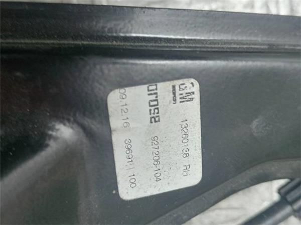 ELEVALUNAS ELECTRICO DEL. DCHO. Opel Zafira 1.6 CDTI TOURER C (P12) 120CV (14-19) (88 KW) - 34065 / B16DTH OPT. LVL