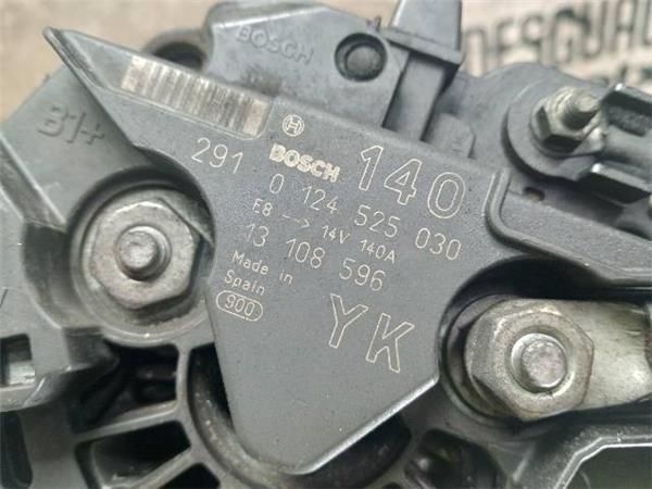 ALTERNADOR Opel Vectra 2.2 DTI C (125CV) (2002 2004) (92 KW) - 34143 / Y22DTR