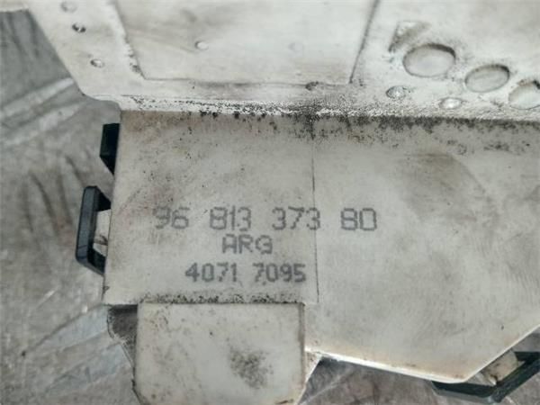 CERRADURA PUERTA TRA. IZDA. Peugeot 407 1.6 HDI (109CV) (2004 2010) (80 KW) - 34174 / 9HZ