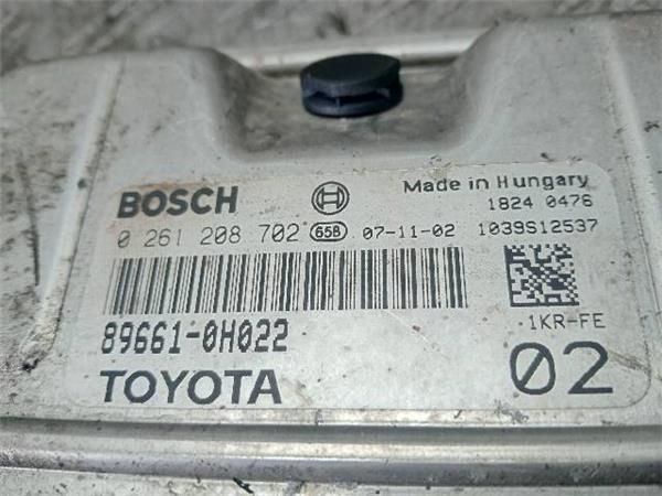 CENTRALITA MOTOR UCE Toyota Aygo 1.0 G VVT-I (B10) 68CV (2005-2014) (50 KW) - 34230 / 1KR