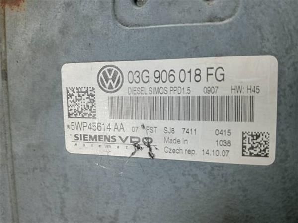 CENTRALITA MOTOR UCE Volkswagen Passat 2.0 TDI VARIANT (3C) 140CV (2005-2010) (103 KW) - 34231 / BKP