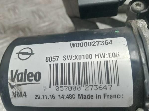 MOTOR LIMPIAPARABRISAS DEL. Opel Zafira 1.6 CDTI TOURER C (P12) 120CV (14-19) (88 KW) - 34236 / B16DTH OPT. LVL