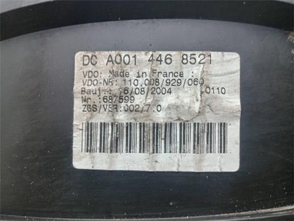 CUADRO INSTRUMENTOS Mercedes Sprinter 2.2 CDI 3T (903) 311 109CV (2000-2006) (80 KW) - 34241 / 611981