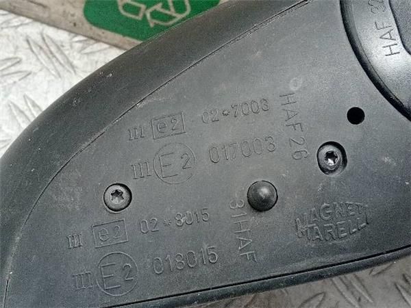 RETROVISOR ELECTRICO DCHO. Peugeot 206 1.6 G CC CABRIO (109CV) (80 KW) - 34262 / NFU