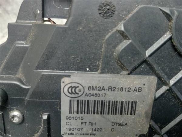 CERRADURA PUERTA DEL. DCHA. Ford S Max 1.8 TDCI (125CV) (2006 2014) (92 KW) - 34300 / QYWA