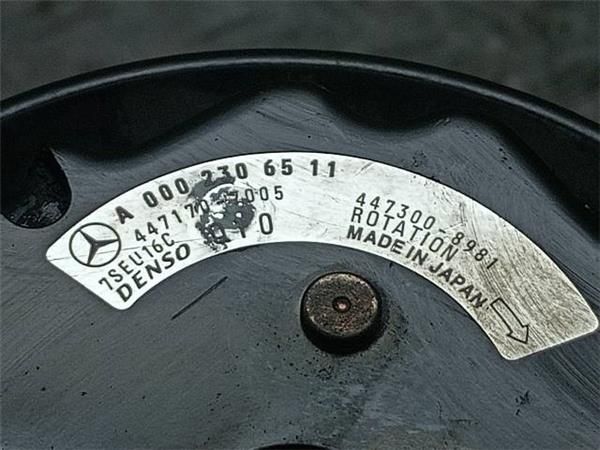 COMPRESOR AIRE ACOND. Mercedes 220 2.2 CDI C W203 (143CV) (2000 2007) (105 KW) - 34358 / 611962, 611.962