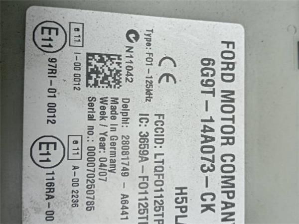 CAJA FUSIBLES/RELE Ford S Max 1.8 TDCI (125CV) (2006 2014) (92 KW) - 34419 / QYWA