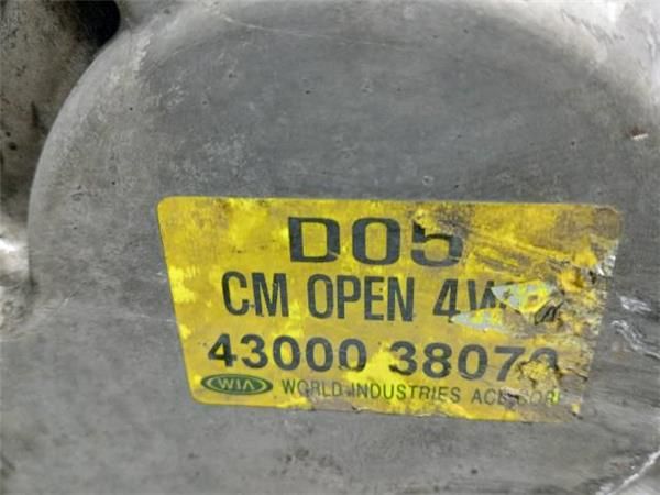 CAJA CAMBIOS MANUAL Hyundai Santa Fe 2.2 CRDI 4X4 (150CV) (2006 2009) (110 KW) - 34444 / 4EB