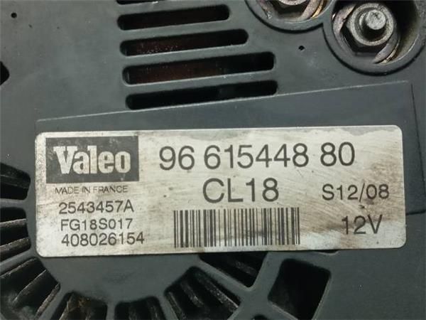 ALTERNADOR Citroen C4 2.0 HDI PICASSO I (136CV) (2006 2013) (100 KW) - 34457 / RHJ