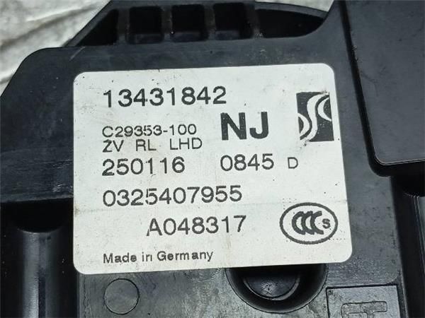 CERRADURA PUERTA TRA. IZDA. Opel Corsa 1.4 G E (90CV) [2014 2022] (66 KW) - 34561 / B14XER LDD